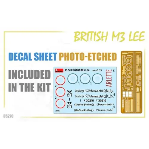 Бронетехника и артиллерия Танк M3 Lee британской армии