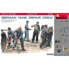Сборная модель 1:35 Фигуры Немецкая ремонтная бригада танков (Special Edition) МиниАрт 35319