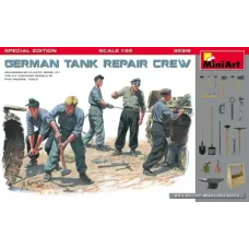 Сборная модель 1:35 Фигуры Немецкая ремонтная бригада танков (Special Edition) МиниАрт 35319