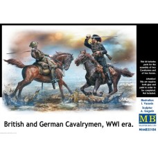 Британские и немецкие кавалеристы, 1 МВ