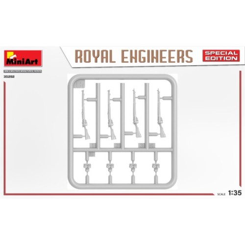 Фигуры и миниатюры Сборная модель 1:35 Фигуры королевские инженеры МиниАрт 35292