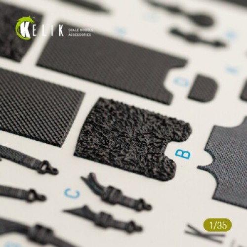 Декали SH-60B 3D декаль интерьер для комплекта Kitty Hawk 1:35 КЕЛИК K35013