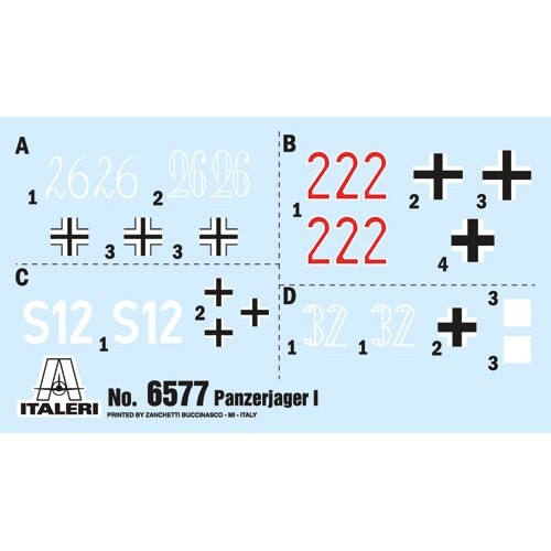 Бронетехника и артиллерия Танк Panzerjäger I