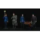 Фігури та мініатюри Збірна модель 1:35 Фігури персонал німецької залізничної станції 1930-40р. Мініарт 38010