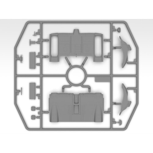 Збірна модель літака Збірна модель 1:72 Німецький штурмовик Fw 189C:V-6 ICM 72290 1:72