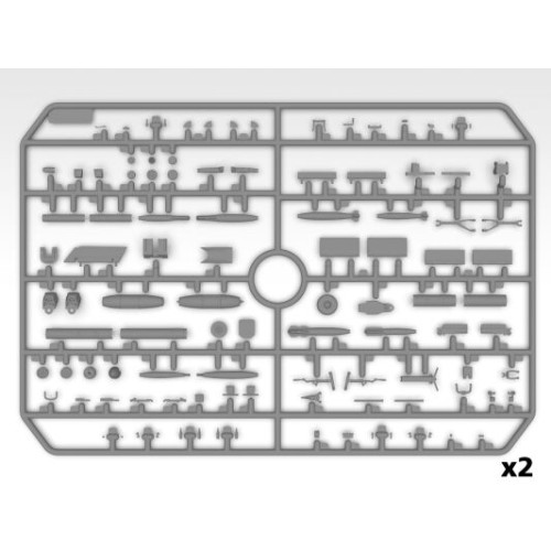 Збірна модель літака Американський штурмовик OV-10А Bronco 1:72