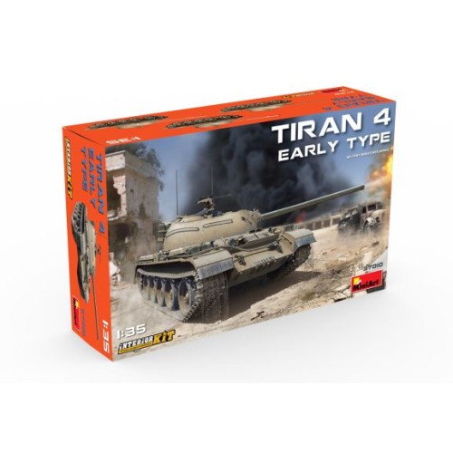 Бронетехника и артиллерия Танк "Тиран 4", ранняя версия с интерьером 1:35