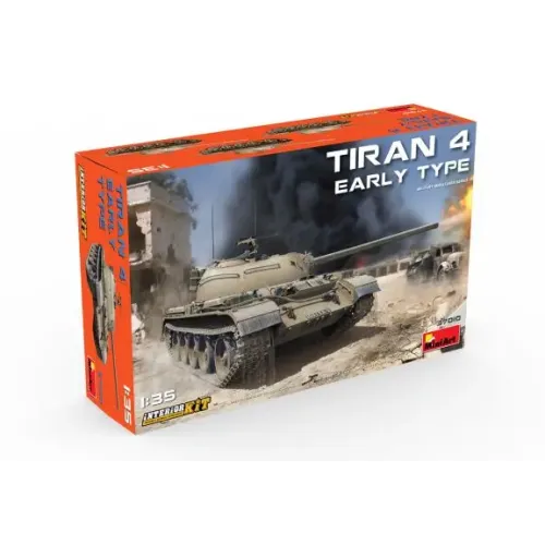 Бронетехніка та артилерія Танк "Тиран 4", рання версія з інтер'єром 1:35