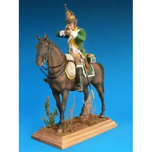 Фигуры и миниатюры Сборная модель 1:16 Фигура Французский драгун Наполеоновские войны МиниАрт 16016
