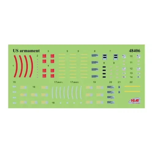 Сборная модель самолета Сборная модель 1:48 Самолет B-26K Counter Invader, (война во Вьетнаме) ICM 48279 1:48