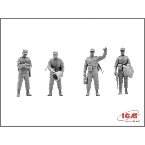 Фигуры и миниатюры Сборная модель 1:35 советские мотострелки, война в Афганистане (1979-1988) ICM35331
