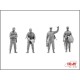 Фигуры и миниатюры Сборная модель 1:35 советские мотострелки, война в Афганистане (1979-1988) ICM35331