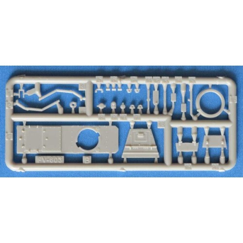 Бронетехника и артиллерия Британский колесный бронетранспортер FV-603B Saracen Mk.II 1:72