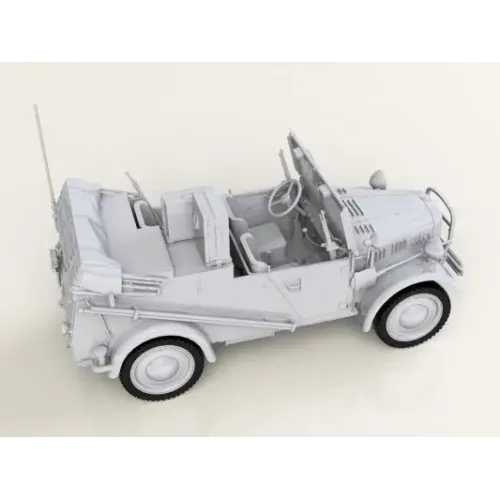 Авто-мото Збірна модель1:35 Німецький автомобіль радіозв҆язку le.gl.Einheitz-Pkw Kfz.2 ICM 35583