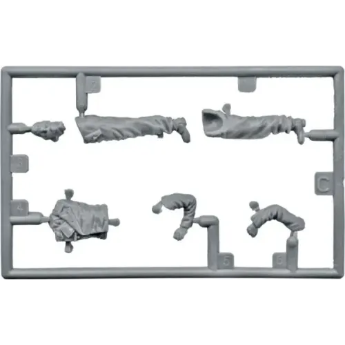 Фігури та мініатюри Збірна модель 1:35 Фігури Німецький танковий екіпаж на відпочинку MiniArt 35198