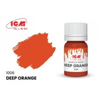 Акриловая краска Deep Orange : Тёмно-оранжевый ICM1006