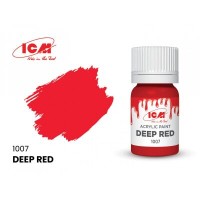 Акриловая краска Deep Red : Тёмно-красный ICM1007