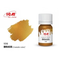 Акрилова фарба Brass : Латунь ICM1018