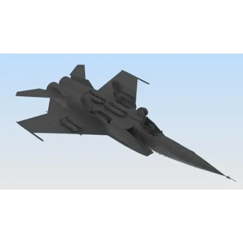 Збірна модель літака Збірна модель 1:72 Радянський літак-розвідник Міг-25 РБ ICM 72173 1:75