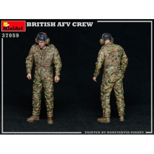 Фигуры и миниатюры Сборная модель 1:35 Фигуры британский экипаж БТР Миниарт 37059