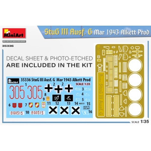 Бронетехника и артиллерия Немецкая САУ StuG III Ausf. G, Март 1943 р.