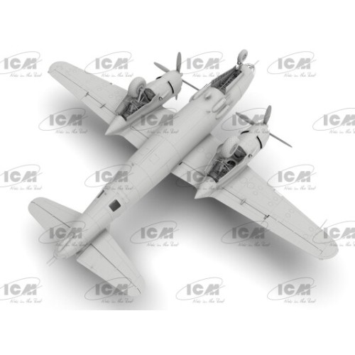 Сборная модель самолета Сборная модель 1:48 Американський:французький бомбардувальник B-26G Marauder ICM 48323 1:48