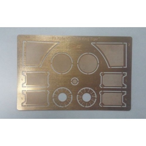 Бронетехника и артиллерия Танк "Королевский Тигр" (позднего производства) с полным интерьером и наборными траками гусениц 1:35