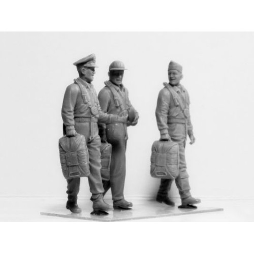 Фігури та мініатюри Збірна модель 1:32 Фігури пілоти ВПС США (1941-1945) ICM 32104