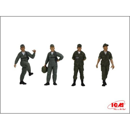 Фігури та мініатюри Американські пілоти гелікоптерів (1960-1970-і)