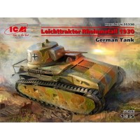 Збірна модель 1:35 Німецький танк Т-34-76 Leichttraktor Rheinmetall 1930 ICM 35330