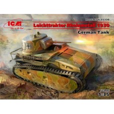 Збірна модель 1:35 Німецький танк Т-34-76 Leichttraktor Rheinmetall 1930 ICM 35330