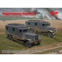Машины радиосвязи Вермахта (Henschel 33D1 Kfz.72, Krupp L3H163 Kfz.72)