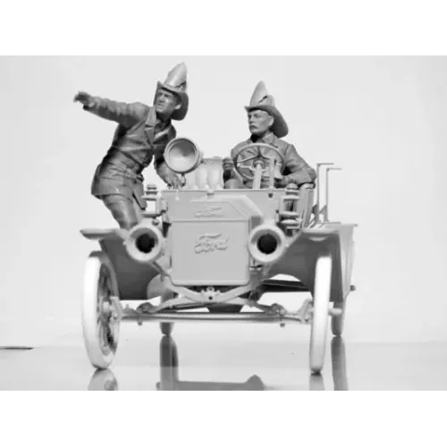 Фігури та мініатюри Збірна модель 1:24 Фігури американська пожежна команда (1910-ті) ICM 24006