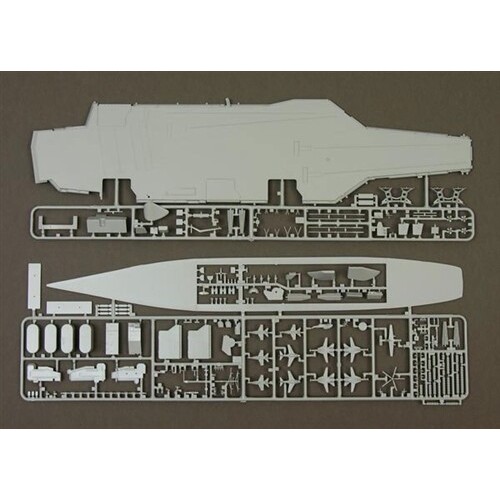 Флот Збірна модель 1:720 Авіаносець ВМС США Ronald Reagan Italeri 5533