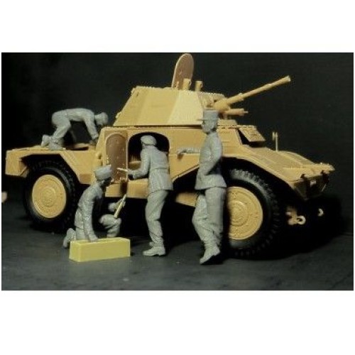 Фігури та мініатюри Екіпаж французького бронеавтомобіля (1940 р.)