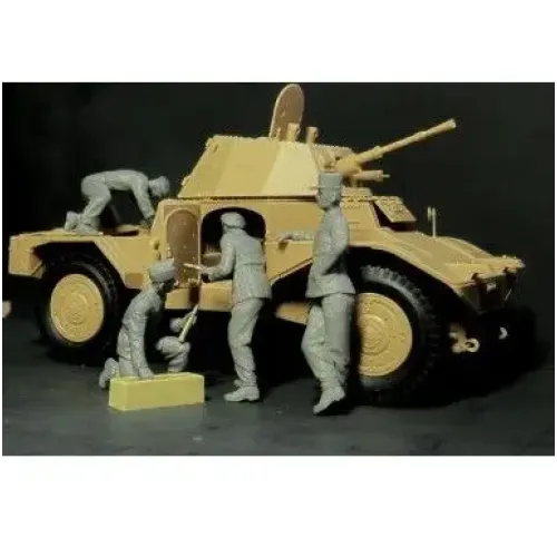 Фігури та мініатюри Екіпаж французького бронеавтомобіля (1940 р.)