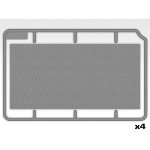 Збірна модель літака Збірна модель 1:72 Аеродромне покриття США "Marston Mat" ICM 72215 1:72