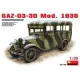 Бронетехніка та артилерія Збірна модель 1:35 Радянський пасажирський автобус ГАЗ-03-30 мод. 1938 MiniArt 35149