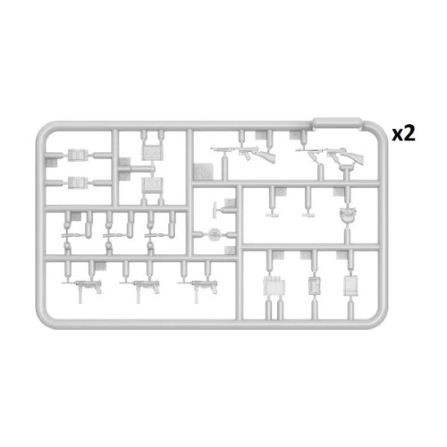 Наборы деталировки Сборная модель 1:35 Оружие и снаряжение США для танковых экипажей и пехоты МиниАрт 35334