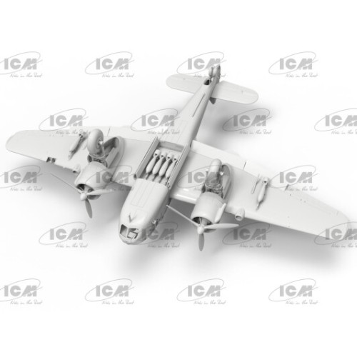 Сборная модель самолета Сборная модель 1:48 самолет Бристоль Бофорт Mk.I. ICM 48314 1:48