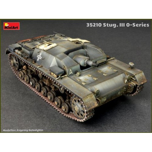 Бронетехника и артиллерия САУ Stug III 0-Series 1:35