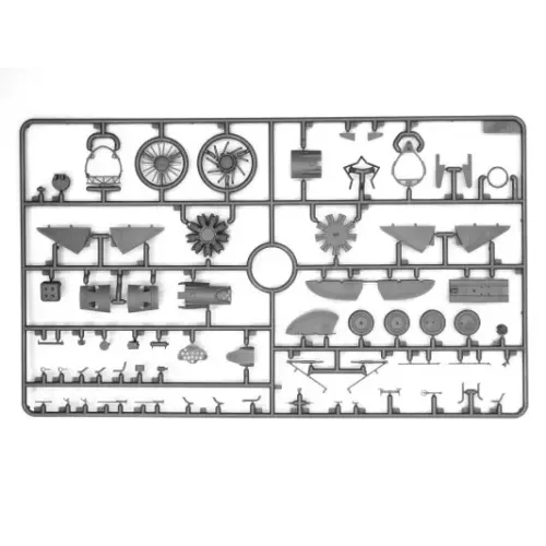 Збірна модель літака Збірна модель 1:48 Літак І-16 тип 24 ICM 48097 1:48