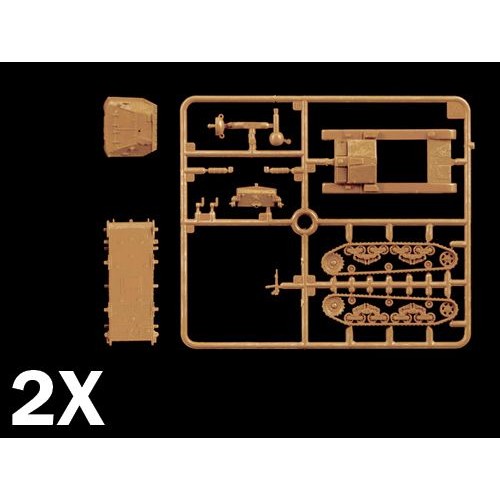 Бронетехніка та артилерія Збірна модель 1:72 Самохідна артилерійська установка М40 75:18 Italeri 7519