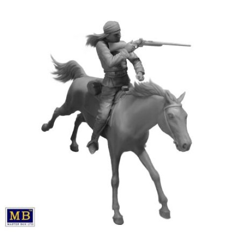 Фігури та мініатюри «Серія індіанських війн, набір № 1. Атака апачів»