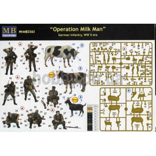 Фігури та мініатюри «Операція «Молочник»