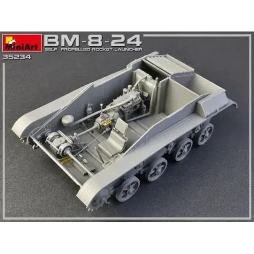 Бронетехника и артиллерия Самоходная Ракетная Установка "БМ-8-24" 1:35