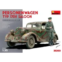 Немецкий автомобиль Personenwagen Typ 170V Saloon 1:35