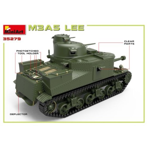 Бронетехника и артиллерия Американский средний танк M3A5 Lee