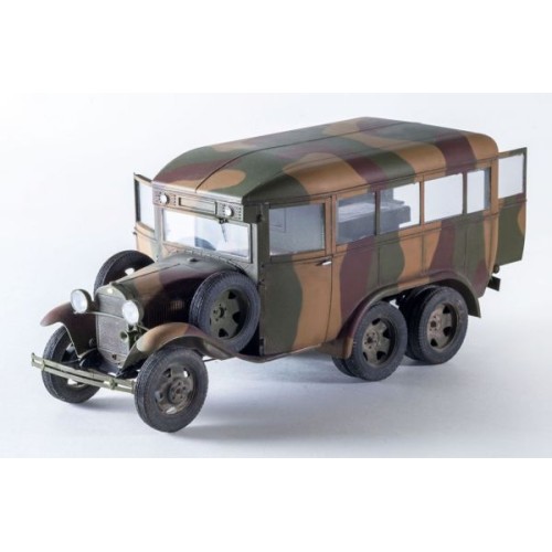 Авто-мото Штабной автобус ГАЗ-05-193 1:35