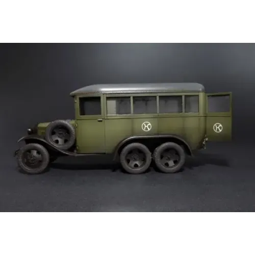 Авто-мото Збірна модель 1:35 Штабний автобус ГАЗ-03-193 Miniart 35156